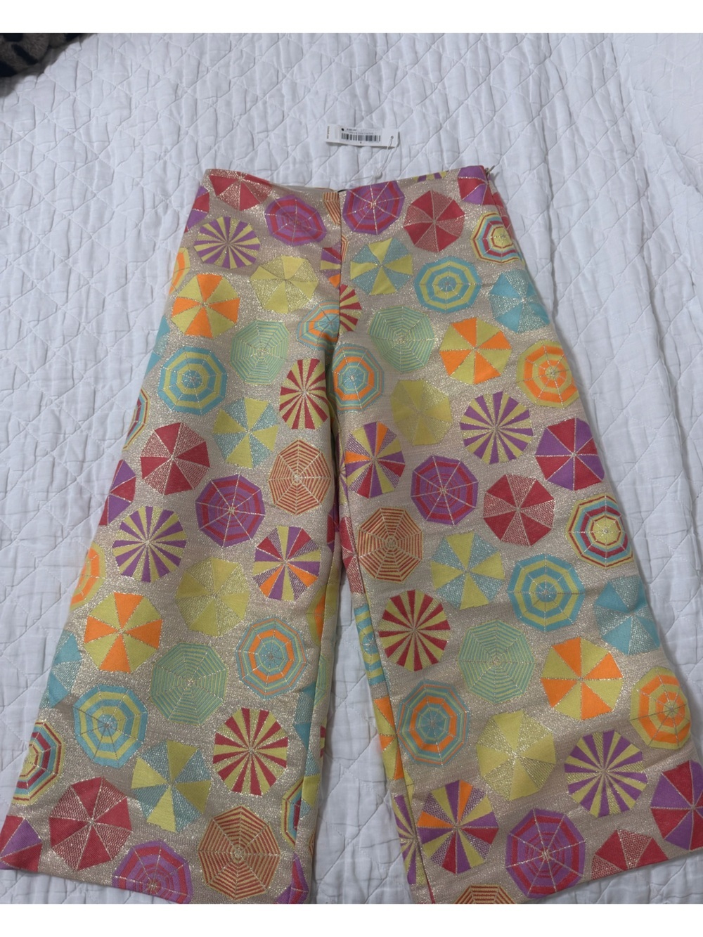 Trina Turk Umbrella Multicolor Diona Crop Pant